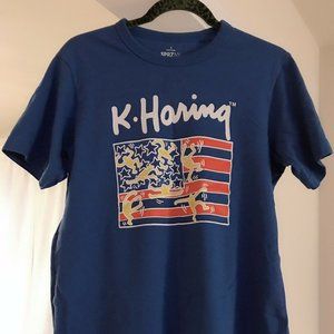 Preowned Uniqlo Keith Haring Women’s Fashion Tee